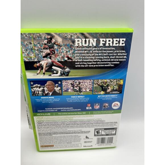 Madden NFL 25 (Microsoft Xbox 360, 2013) Complete In Box - Picture 5 of 5